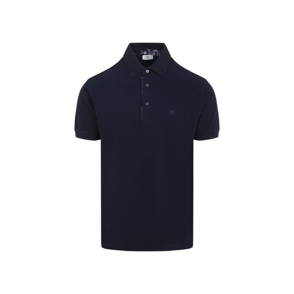 Etro Elegant Blue Cotton Polo - NWT